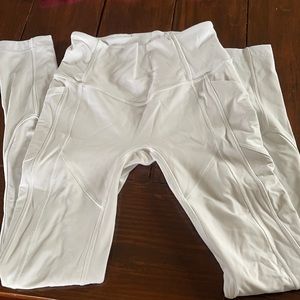 Lululemon white leggings